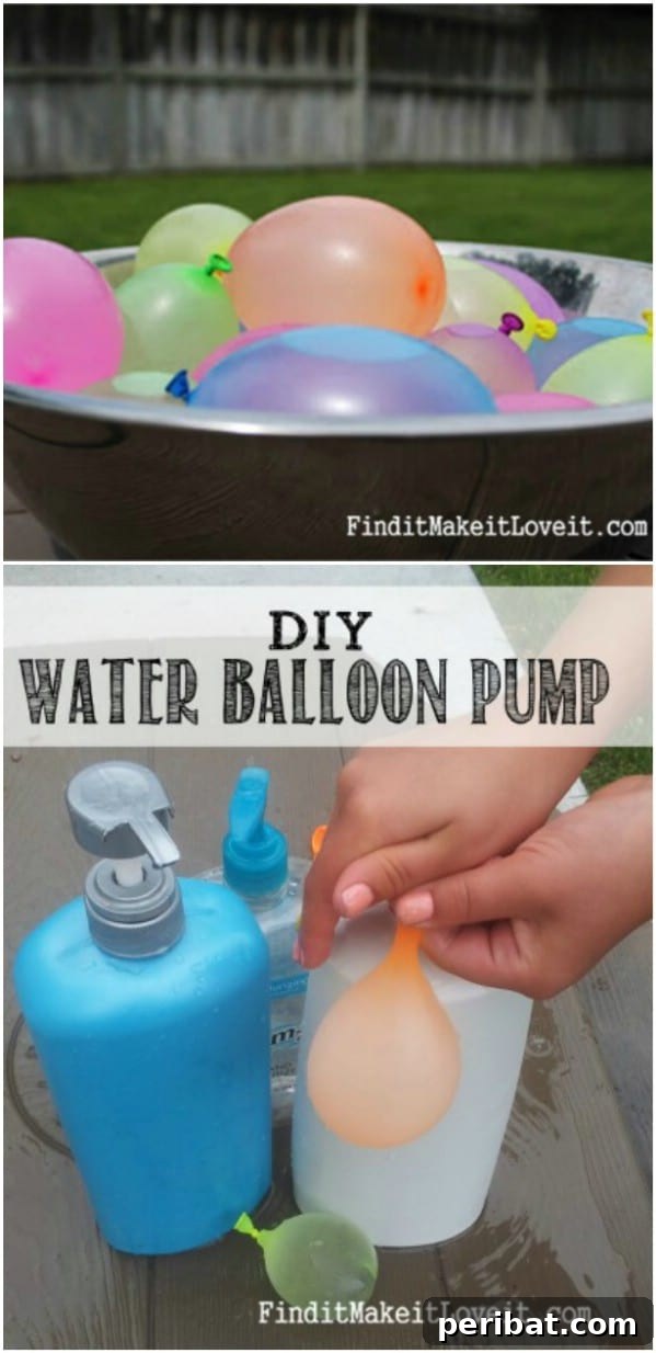 Unlock Kid Magic: 35 Household Item Crafts 28 Soap Dispenser Upcycled Into Water Balloon Pump