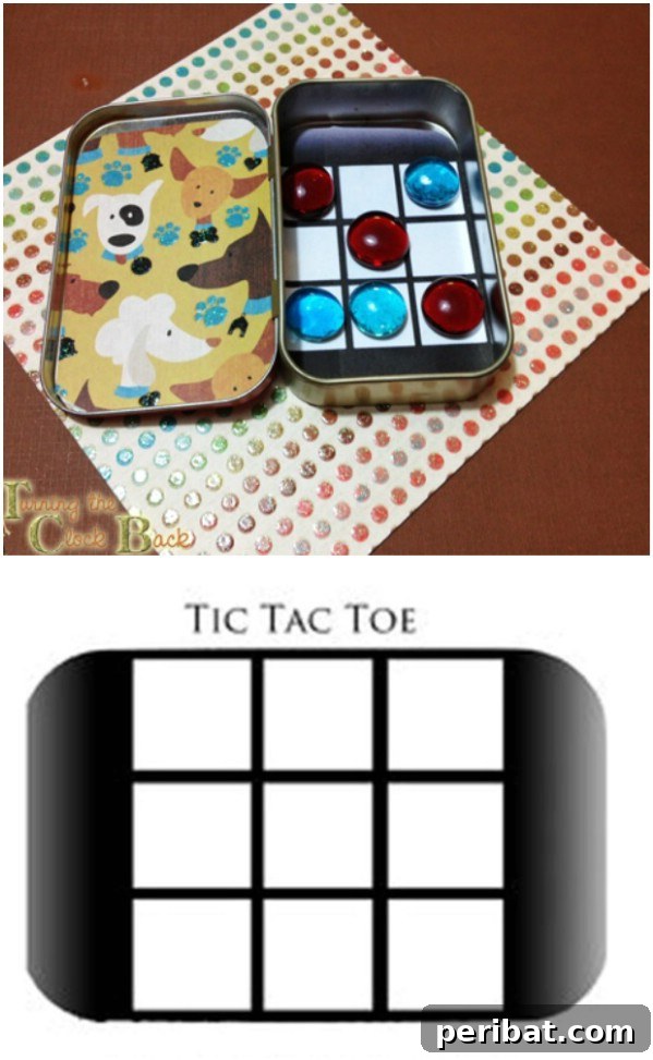 Unlock Kid Magic: 35 Household Item Crafts 4 DIY Tic-Tac-Toe Travel Game