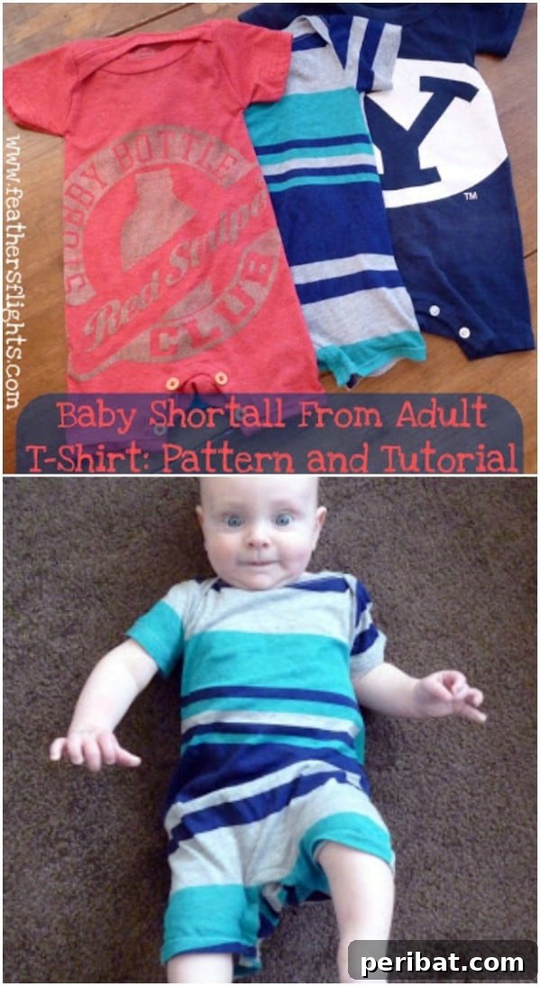 Unlock Kid Magic: 35 Household Item Crafts 34 T-Shirt Turned Baby Romper