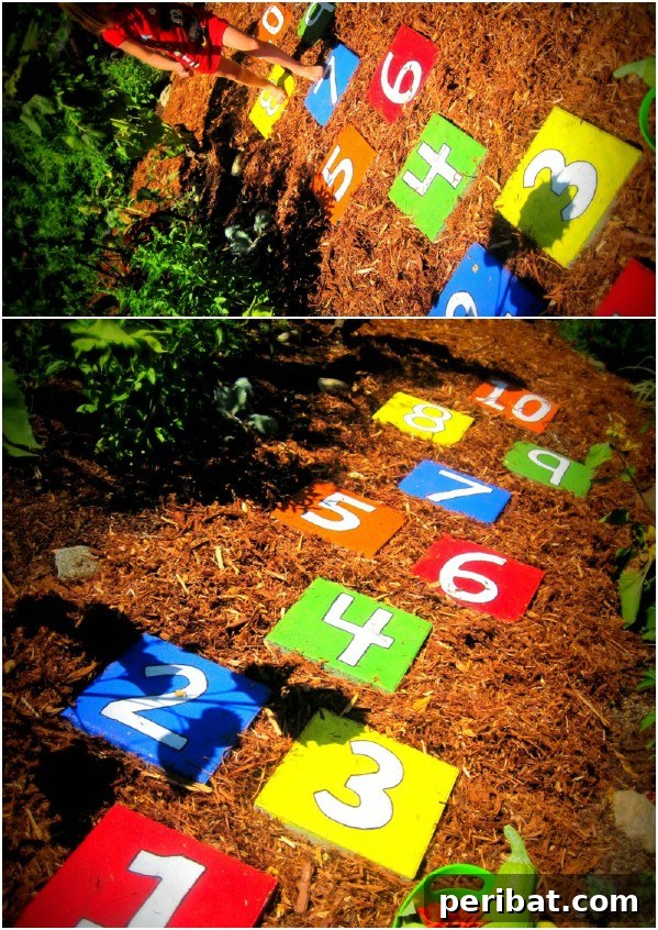 Elevate Your Garden Path: Creative Stepping Stone Ideas 6 Easy DIY Hopscotch Stepping Stones