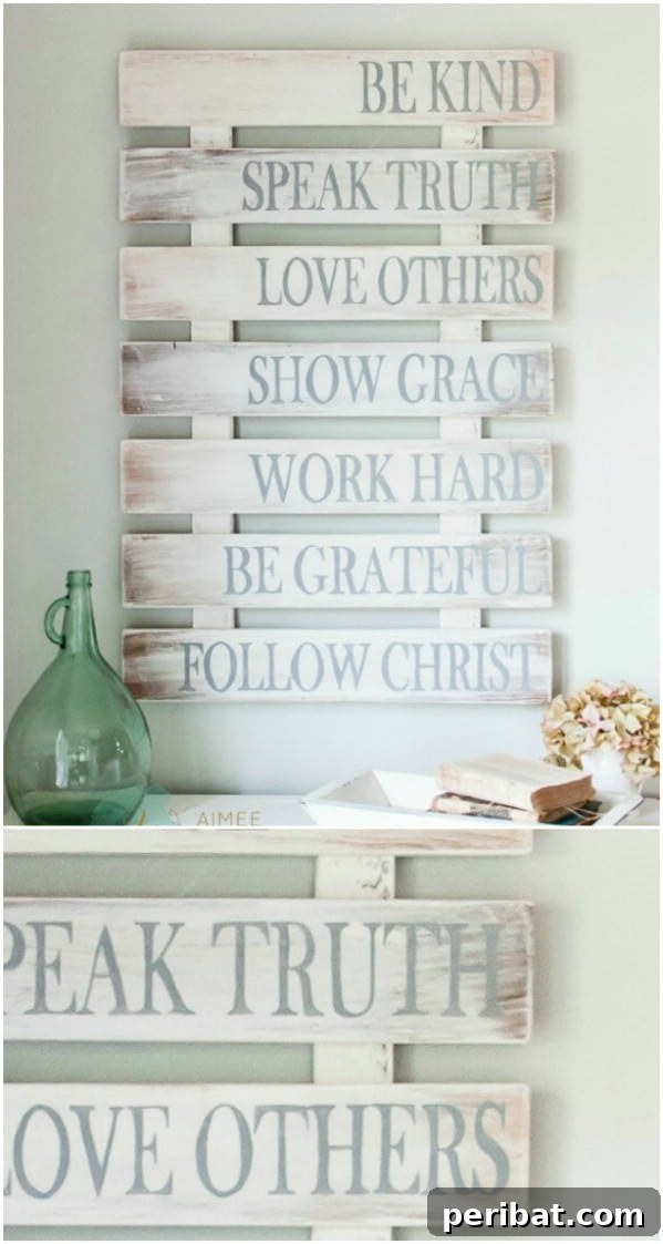 50 Charming Wooden Signs for Rustic Home Appeal 25 Recycled Pallet Rustic Family Sign for Home Decor