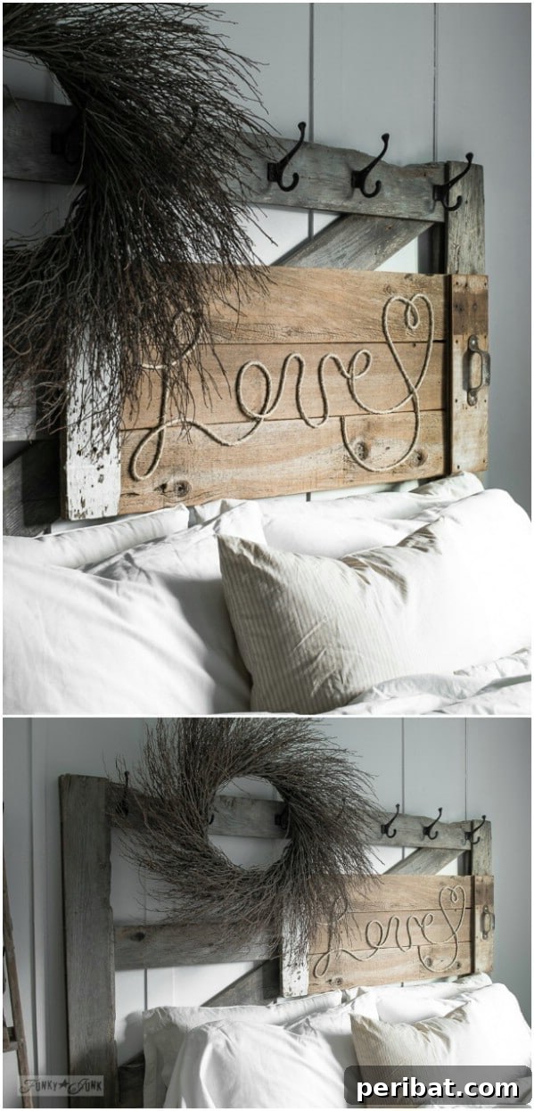 50 Charming Wooden Signs for Rustic Home Appeal 28 DIY Reclaimed Wood Rope Art Sign for Rustic Decor