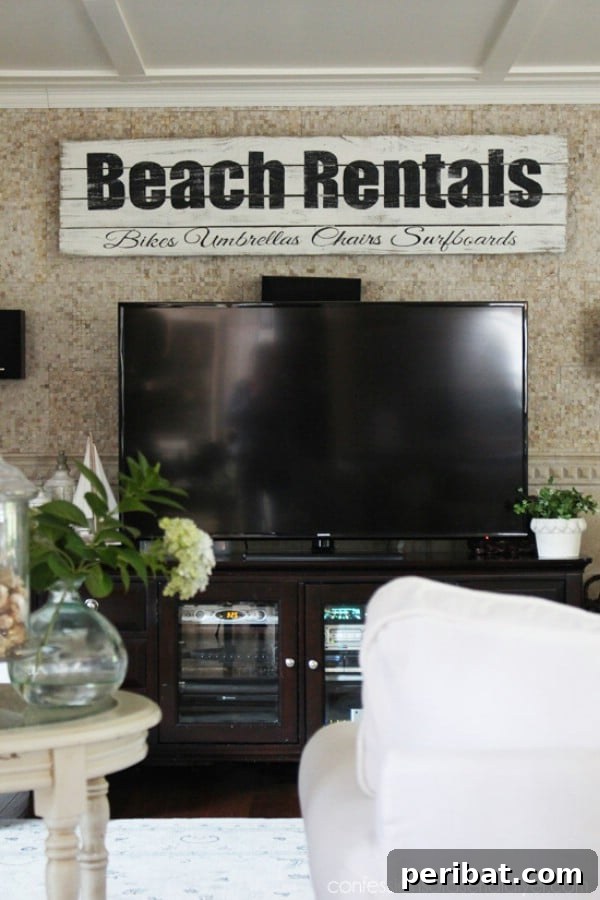 50 Charming Wooden Signs for Rustic Home Appeal 4 Cool DIY Distressed Beach Rentals Sign for Coastal Decor