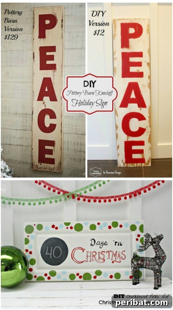 50 Charming Wooden Signs for Rustic Home Appeal 35 Easy DIY Colorful Holiday Signs from Reclaimed Wood