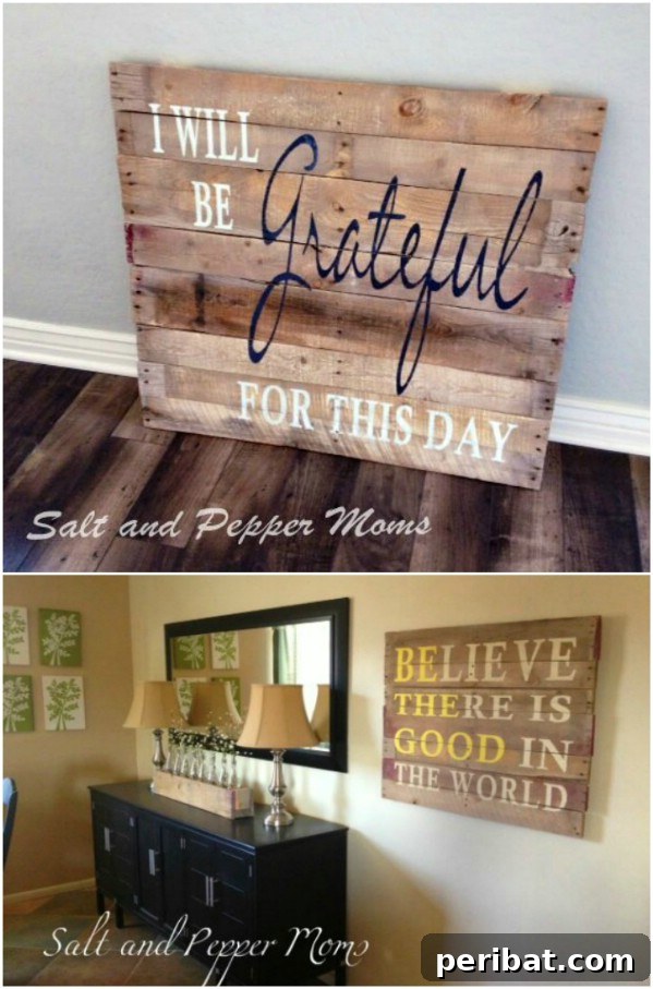 50 Charming Wooden Signs for Rustic Home Appeal 36 DIY Stenciled Pallet Parking Signs for Front Porch Decor