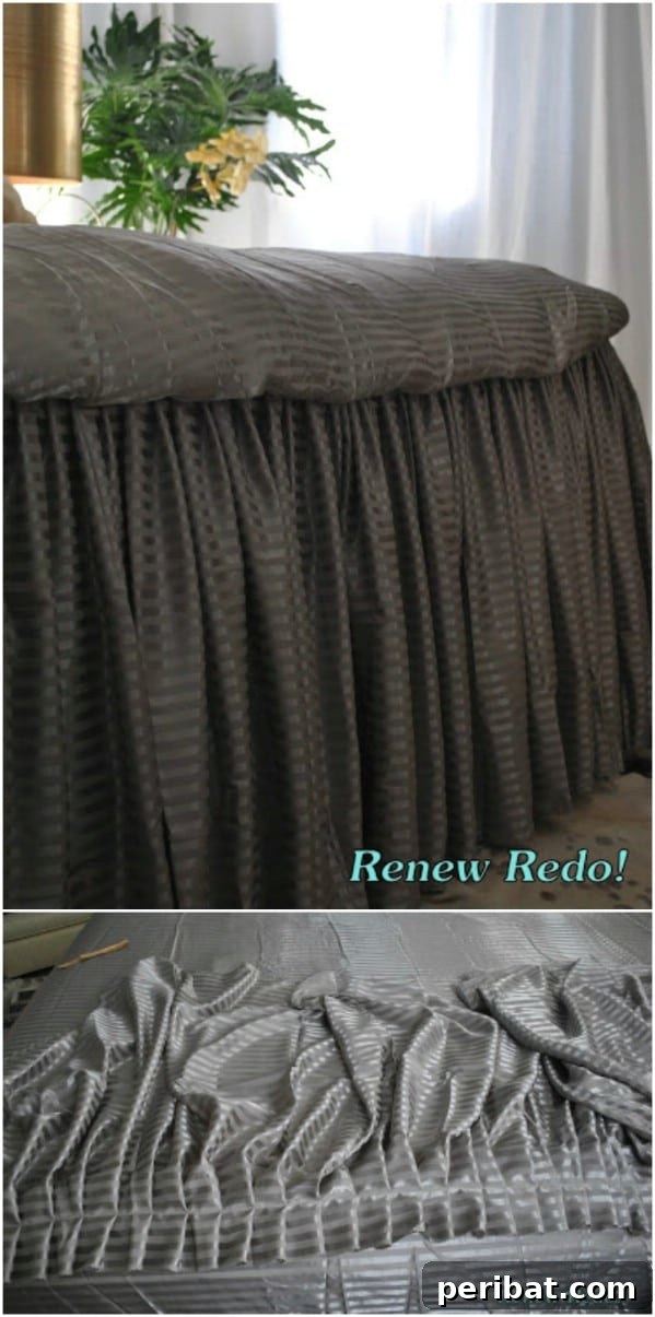 30 Genius Ways to Transform Old Bed Sheets 24 Sheet Ruffles From Old Sheets