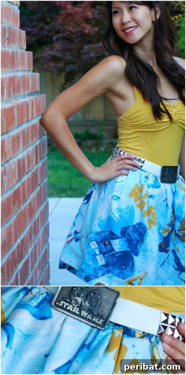 30 Genius Ways to Transform Old Bed Sheets 26 Beautiful DIY Star Wars Skirt
