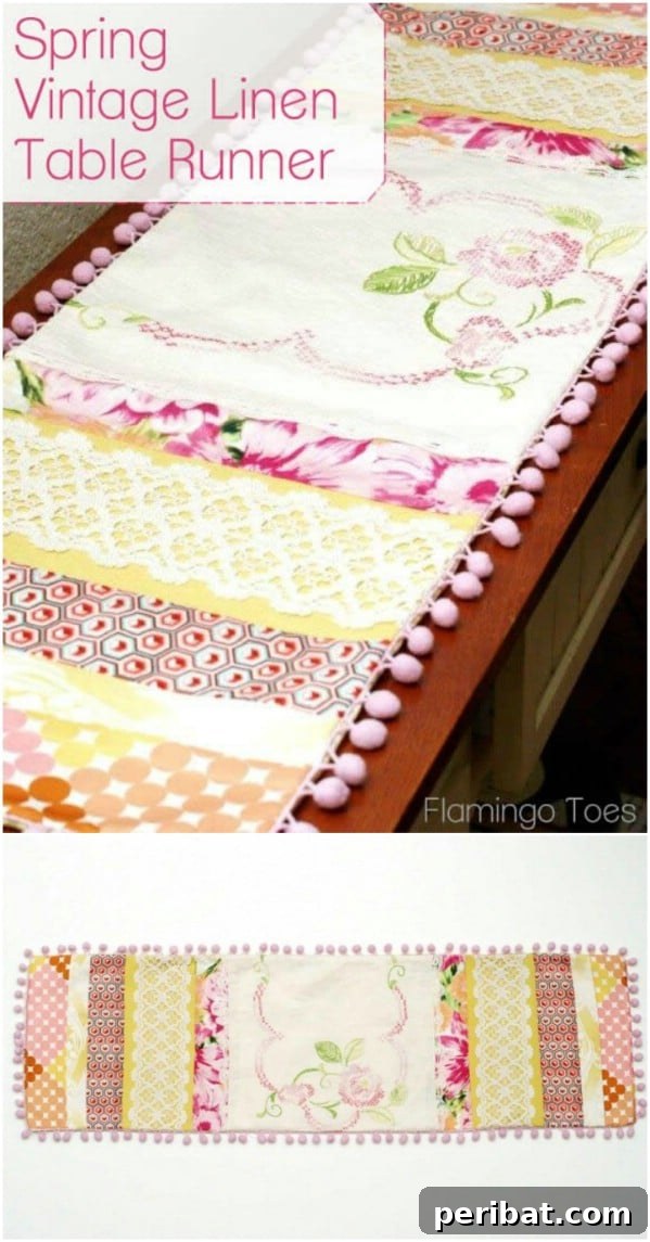 30 Genius Ways to Transform Old Bed Sheets 28 Upcycled Sheet Into Table Runner