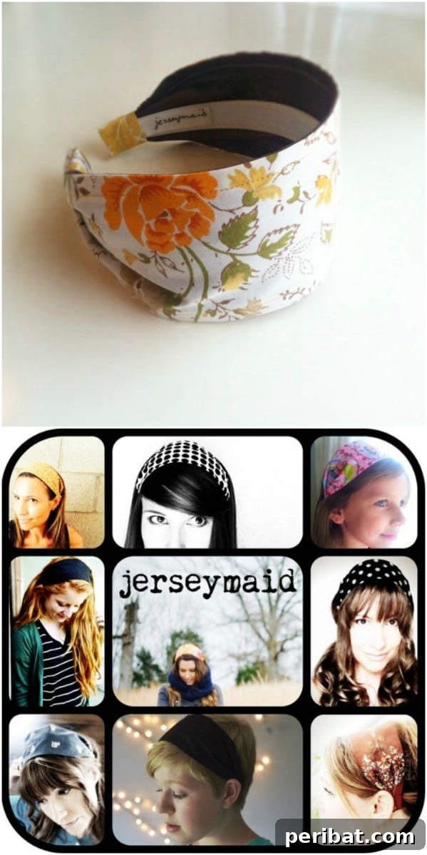 30 Genius Ways to Transform Old Bed Sheets 8 Repurposed Sheet Chunky Headband