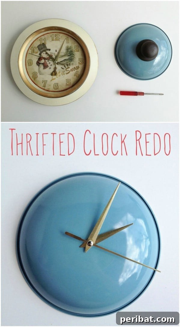 Unlock Creativity: Transform Forgotten Kitchen Tools into Stunning Decor 33 Upcycled Pot Lid Clock