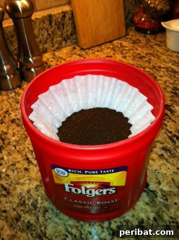 Brewing Up New Uses For Empty Coffee Containers 23 Genius Premeasured Coffee Filters