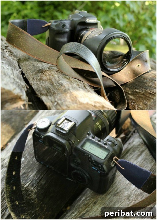 Transform Your Old Leather Belts: 25 Amazing Upcycling Ideas 6 Cheap And Durable Leather Belt Camera Strap