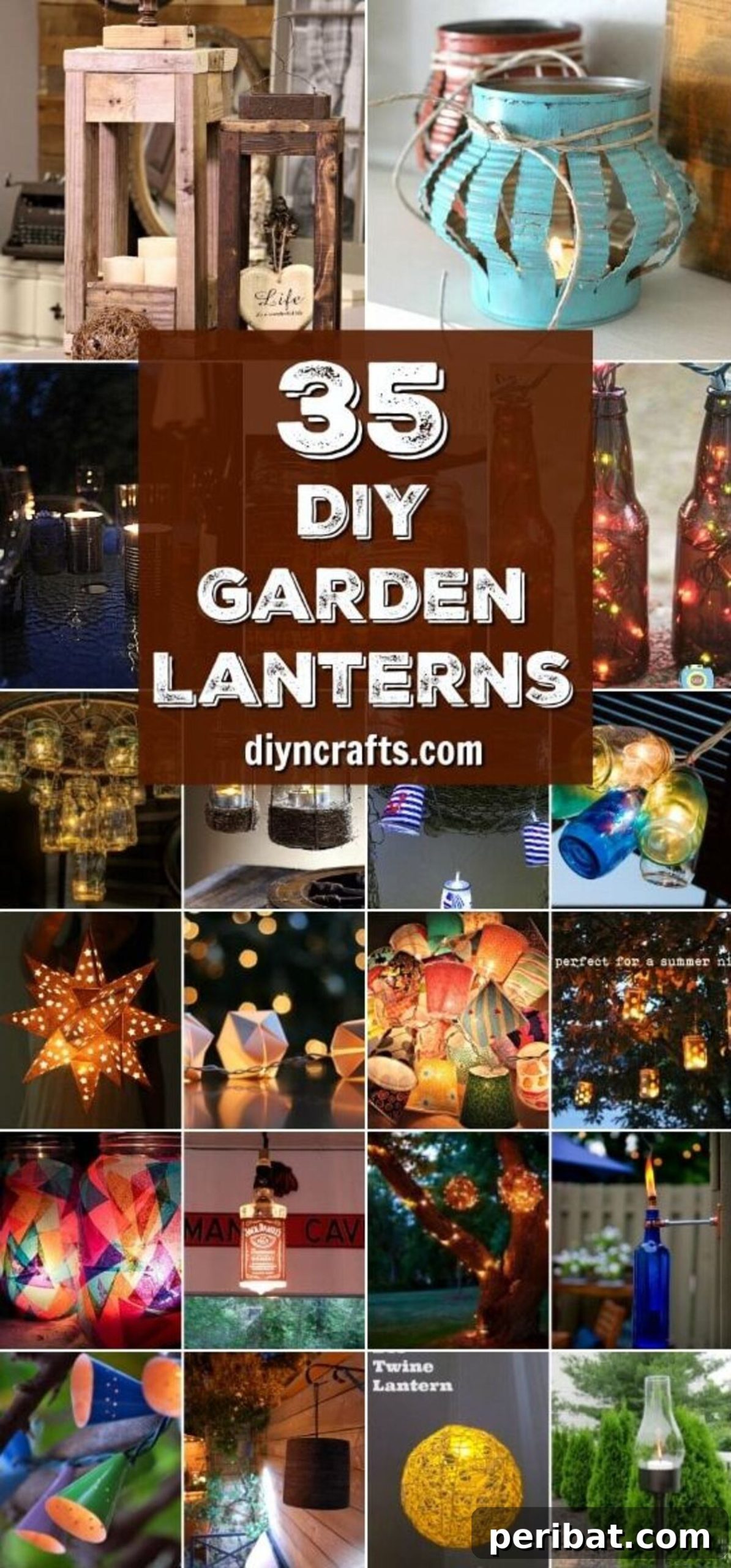 35 Radiant Outdoor Lantern Ideas to Transform Your Garden 2 35 Luminous Garden Lantern Ideas To Brighten Up Your Outdoors pinterest image.
