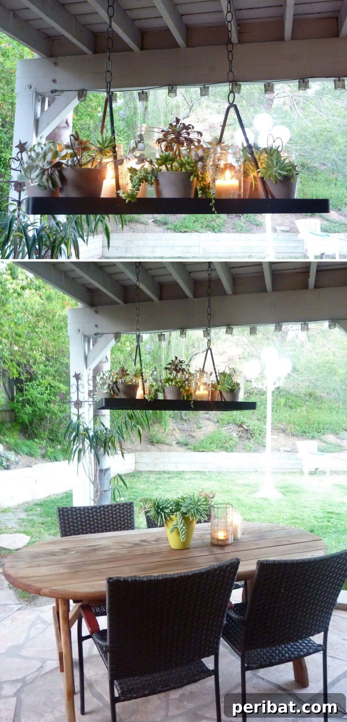 35 Radiant Outdoor Lantern Ideas to Transform Your Garden 15 Easy Succulent Chandelier
