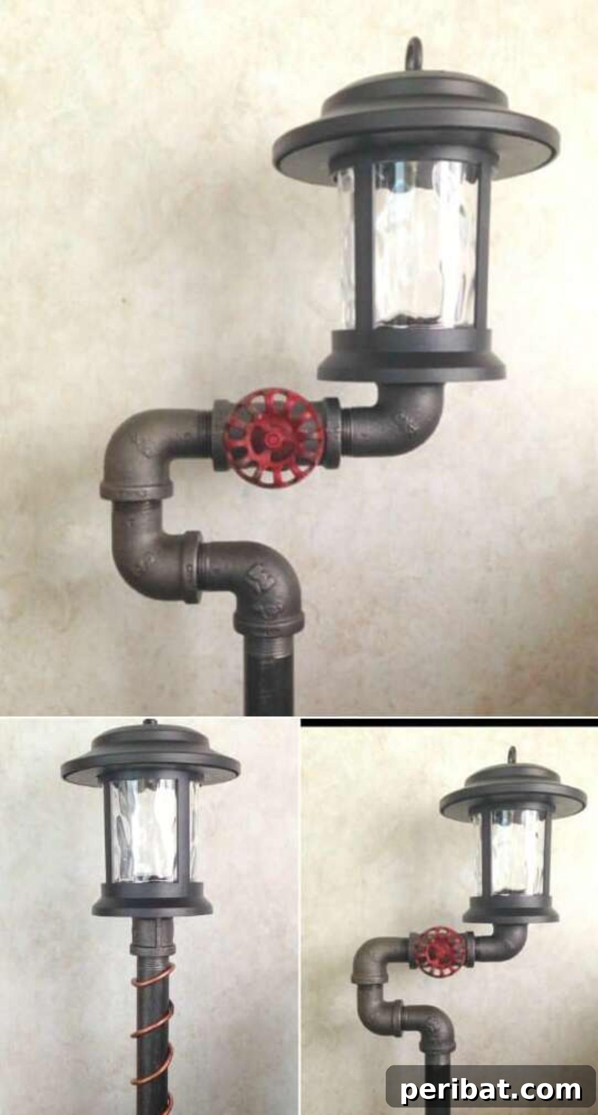 35 Radiant Outdoor Lantern Ideas to Transform Your Garden 17 Solar Powered Steam Punk Style Lighting