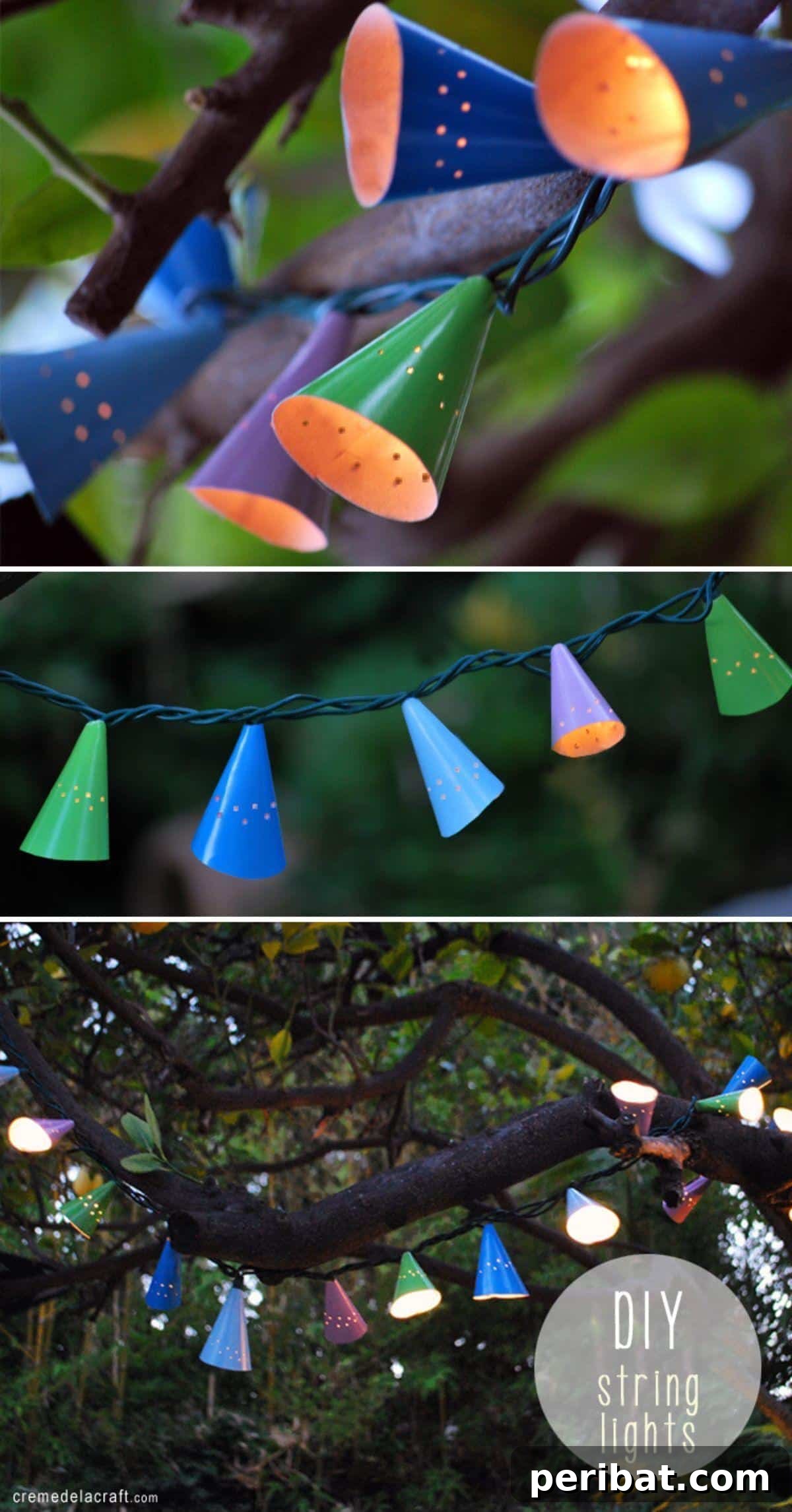 35 Radiant Outdoor Lantern Ideas to Transform Your Garden 6 Birthday Hat Café String Lights