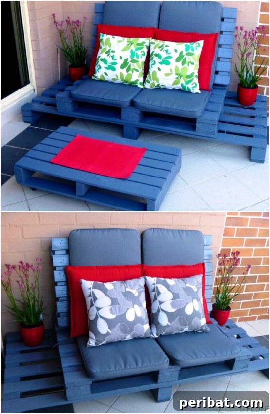 Reclaimed Pallet Lounge