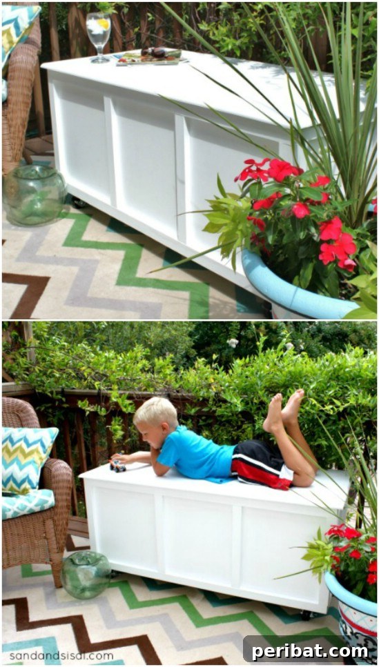 Handmade Storage Box And Bench