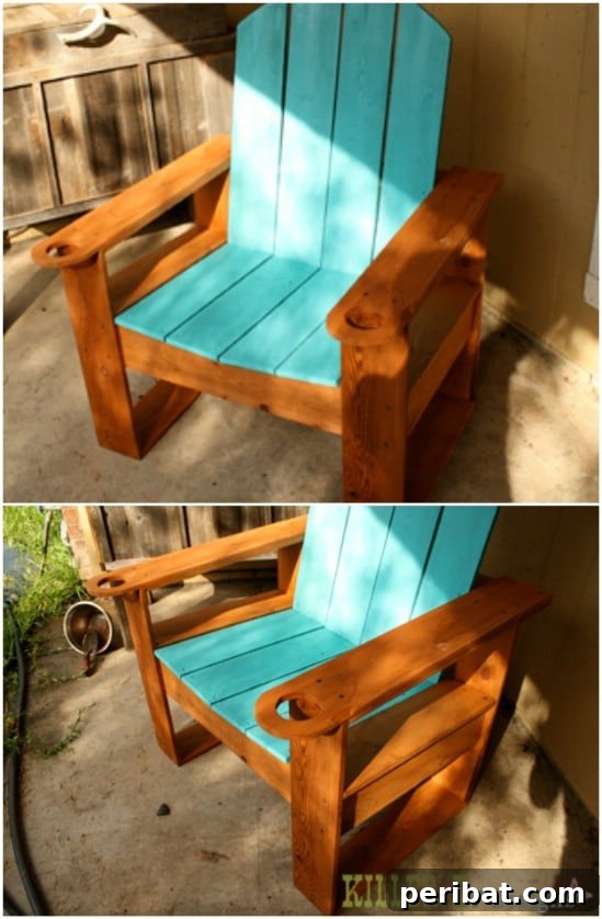 $25 DIY Adirondack Chair