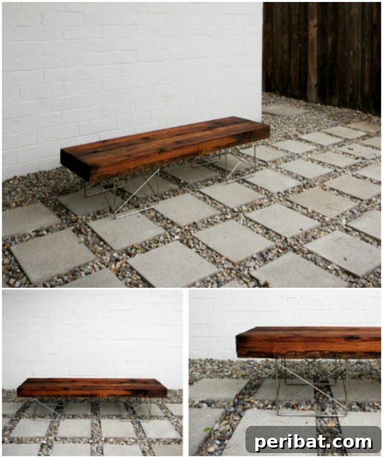 Repurposed Fencing Bench