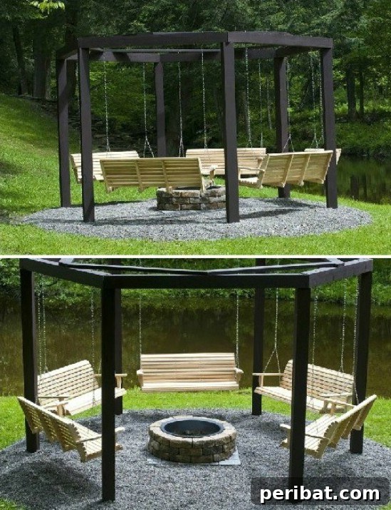 Swings Around A Campfire
