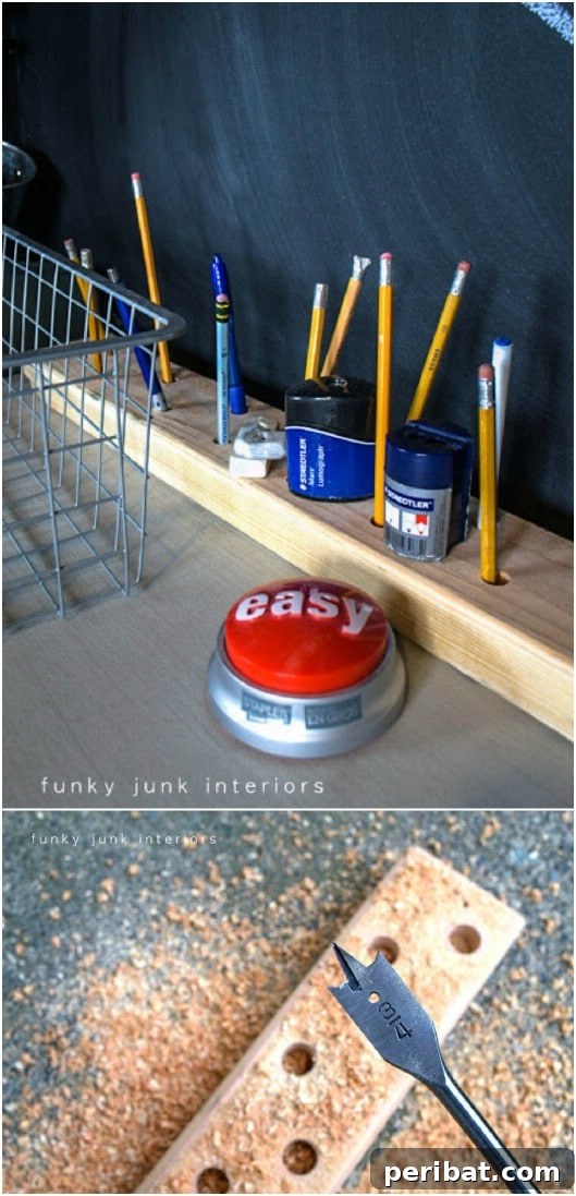 Quick And Easy Pencil Holder