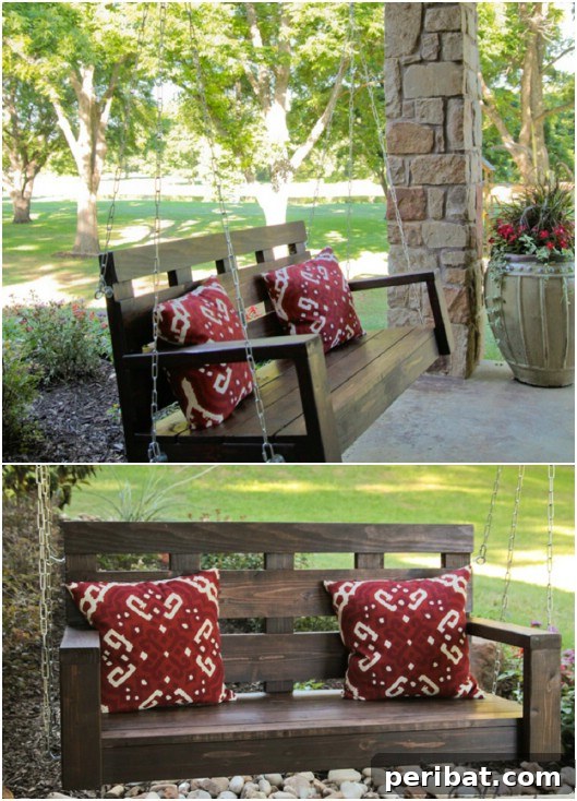 Easy DIY Porch Swing
