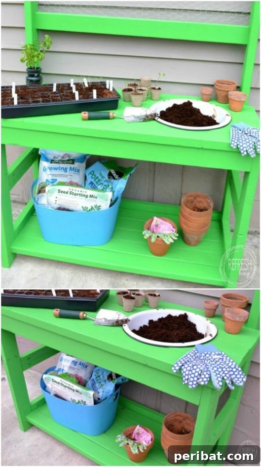 Great Garden Potting Bench