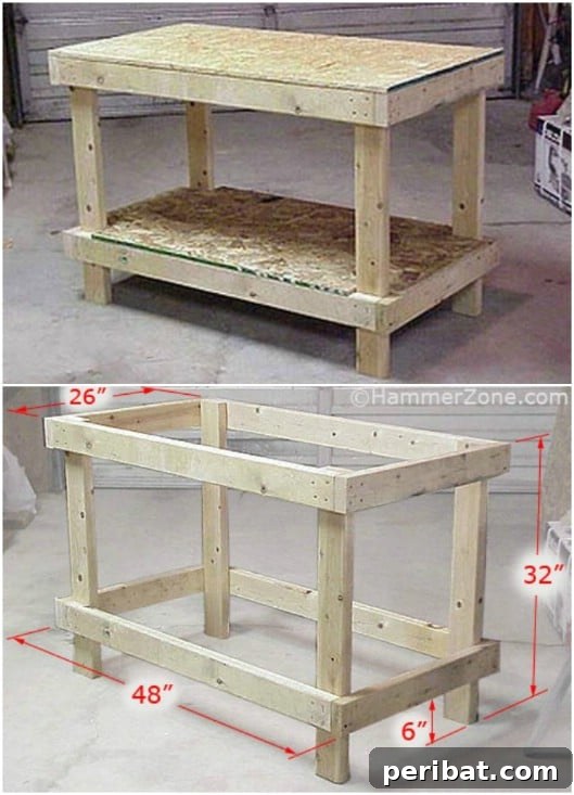 $20 DIY Workbench