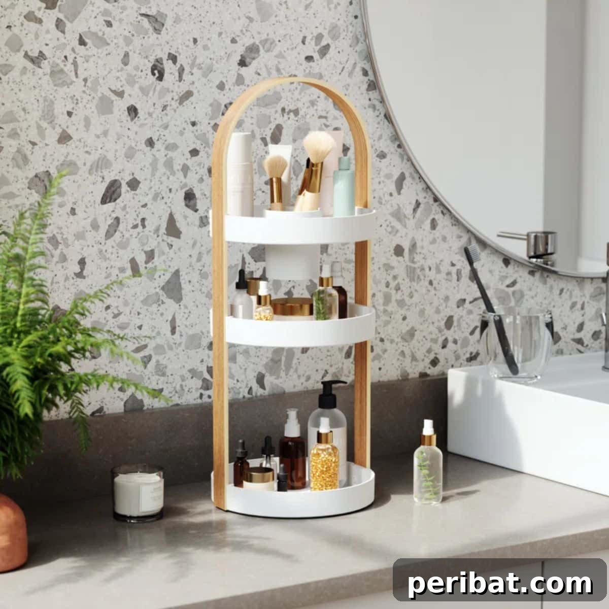 Bellwood Cosmetic Organizer for easy mobility