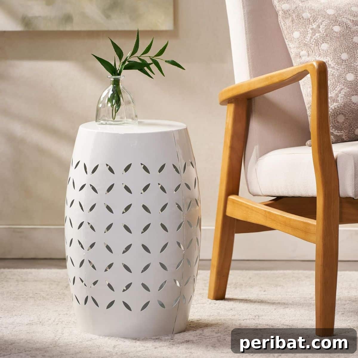 Christopher Knight Iron Side Table for outdoor or indoor use