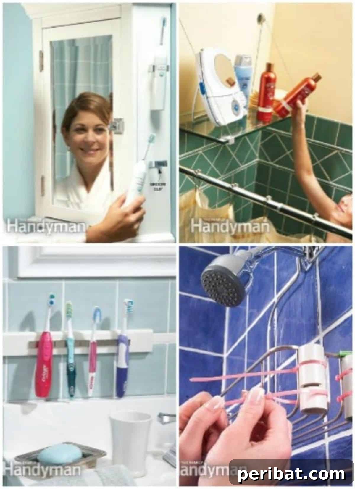 DIY Bathroom Storage ideas for small essentials