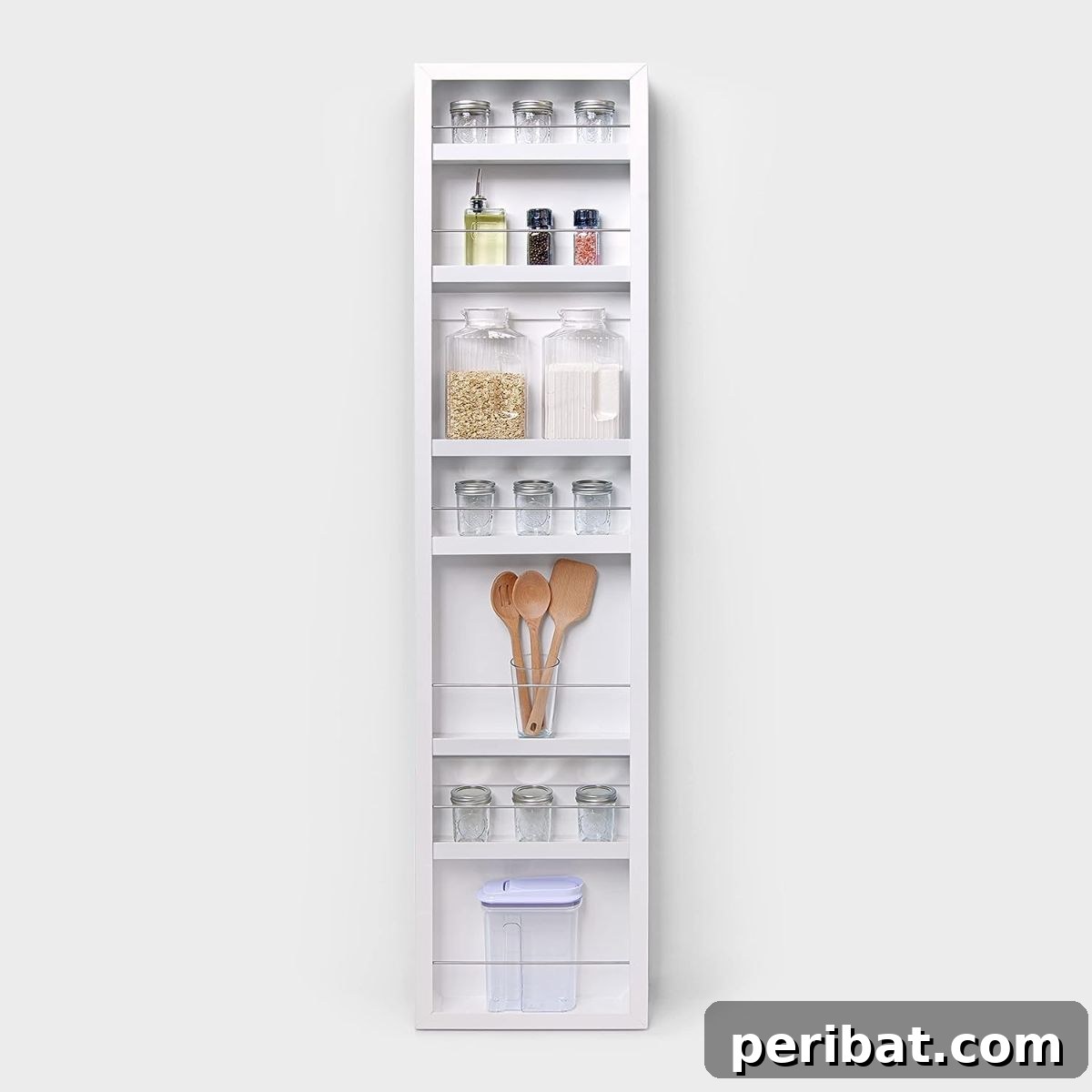 Behind The Door Adjustable Medicine Cabinet for discreet storage