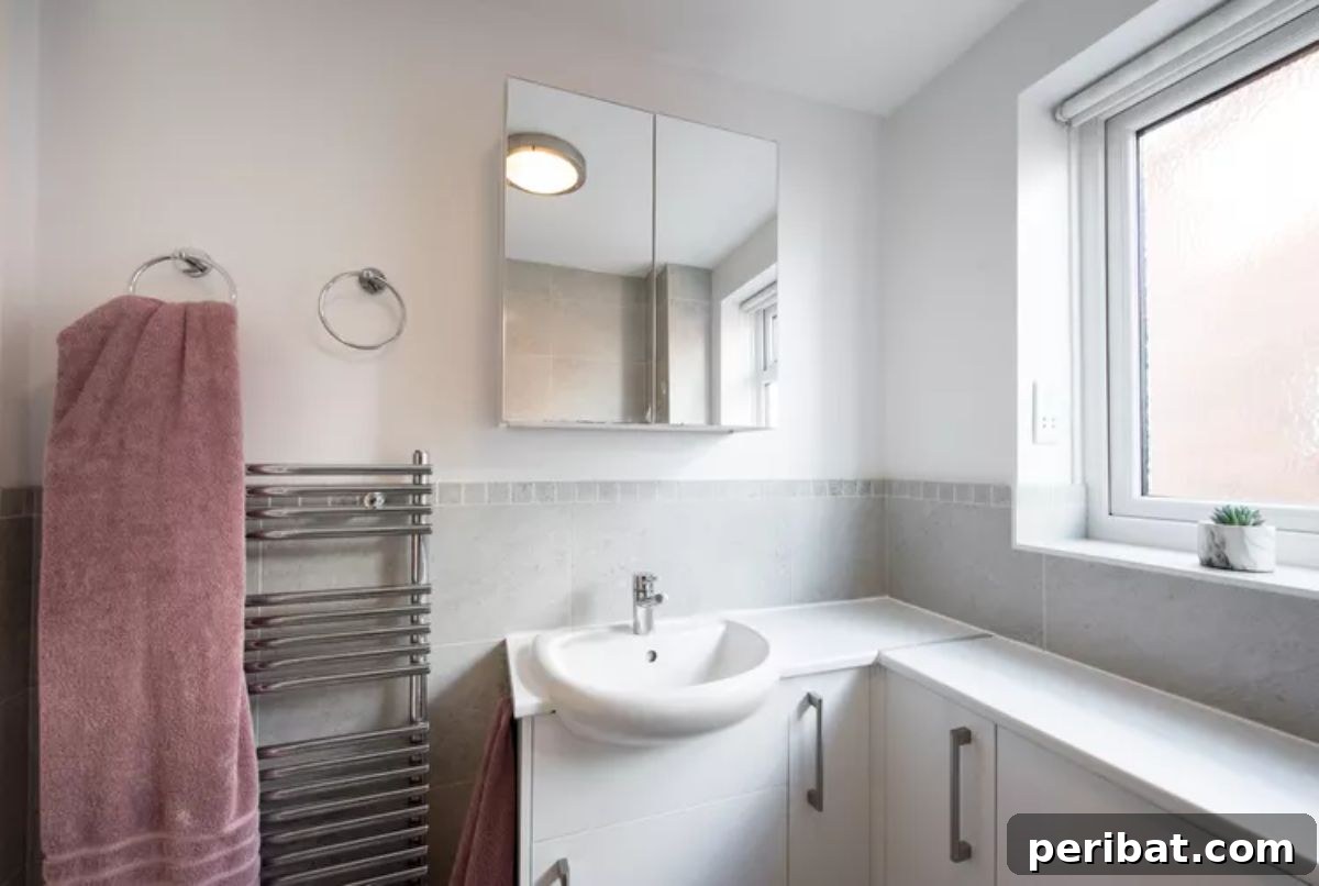 DIY Medicine Cabinet With a Mirror, a functional solution