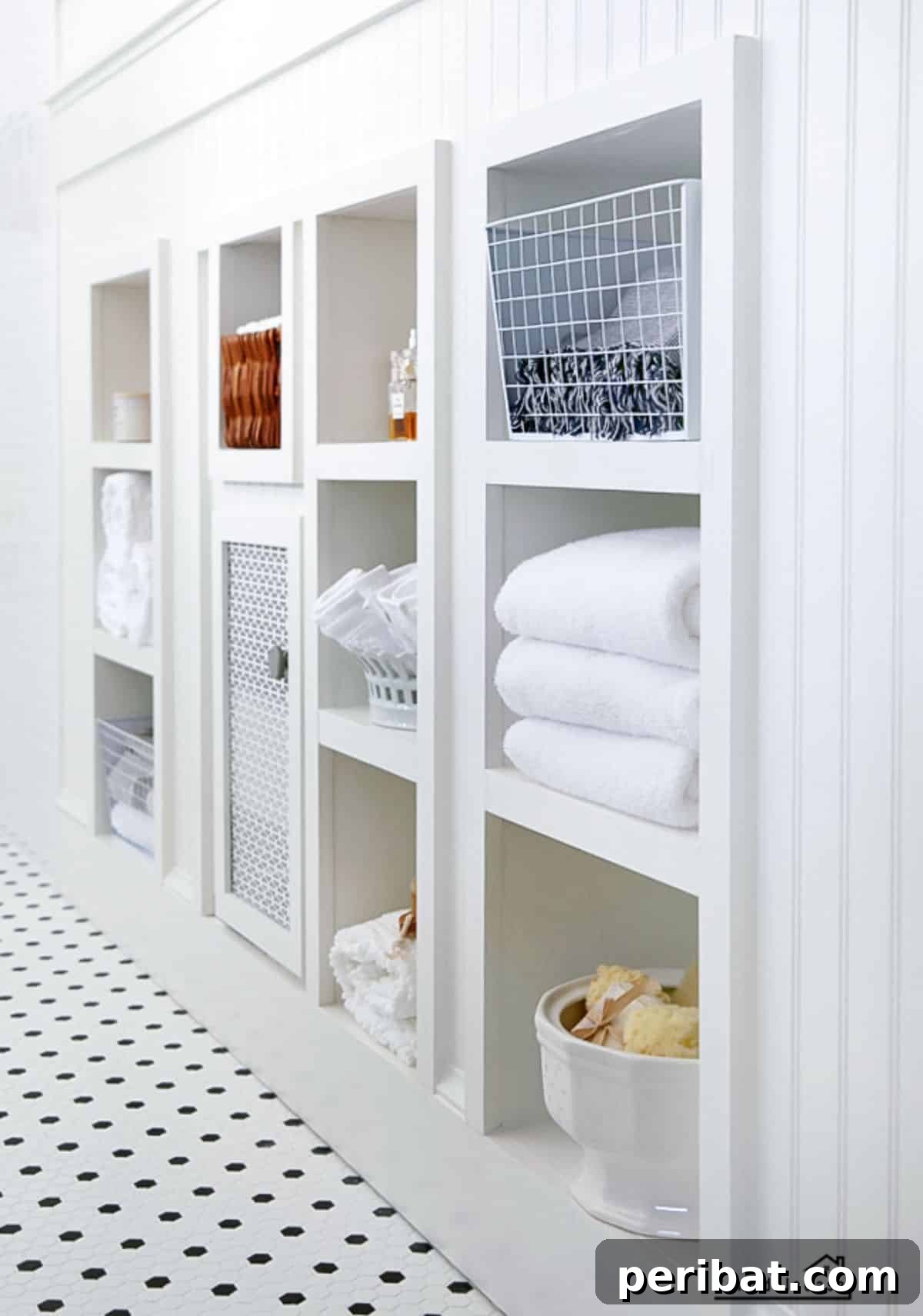 Under the Eaves Storage Shelves maximizing awkward spaces