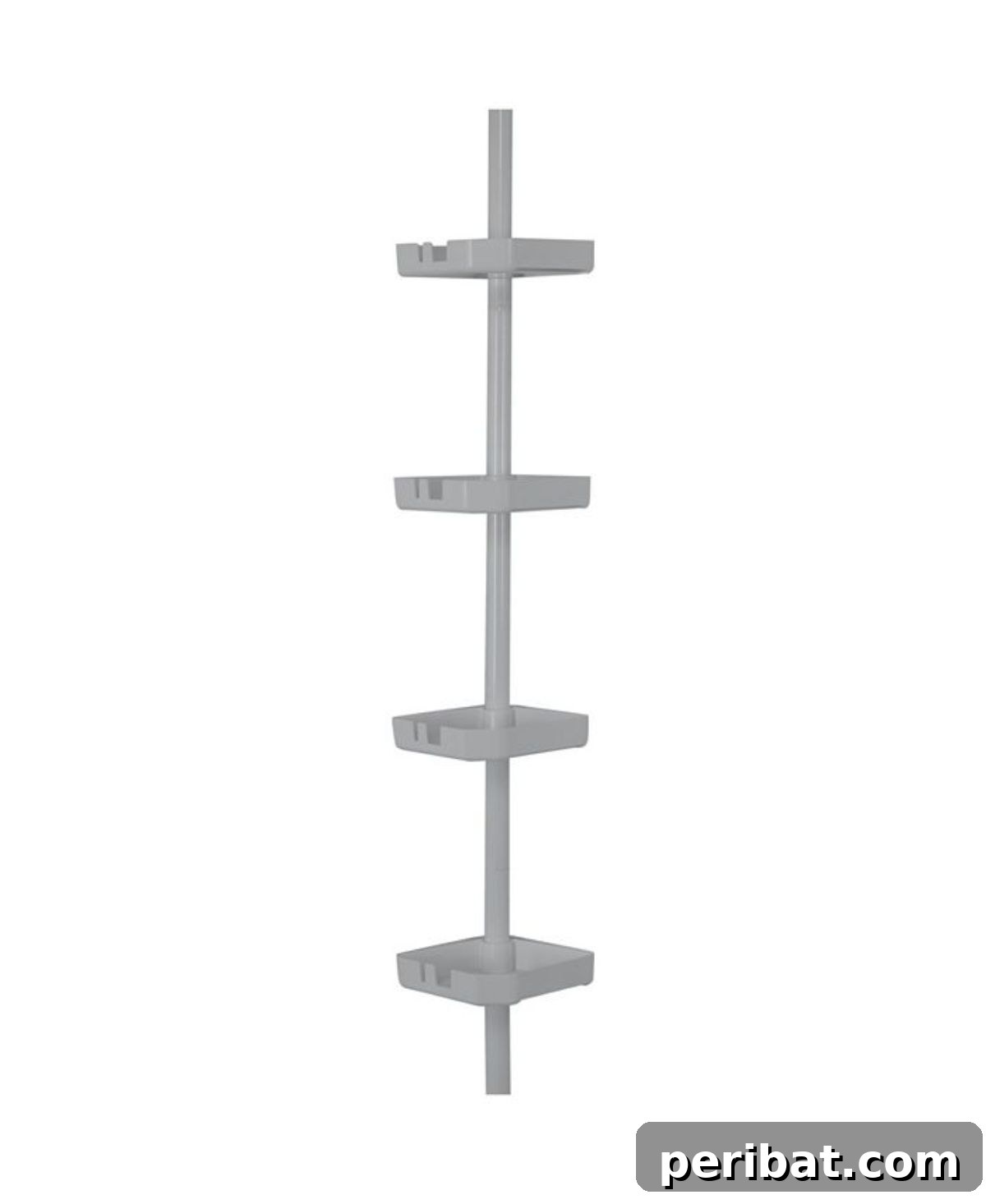 Bath Bliss 4 Tier Tension Corner Shower Organizer Caddy for maximum storage