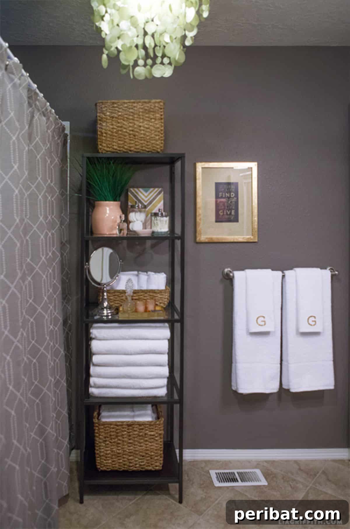 Trays and Containers for Styling a chic bathroom