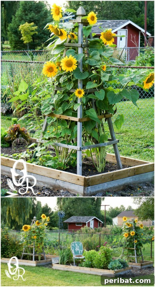 Creative DIY Trellises to Enhance Your Garden's Beauty and Support 10 DIY Obelisk Garden Trellis