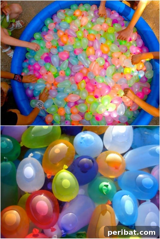 20 Genius Hacks for Repurposing Old Kiddie Pools 15 Cool Summer Water Balloon Station
