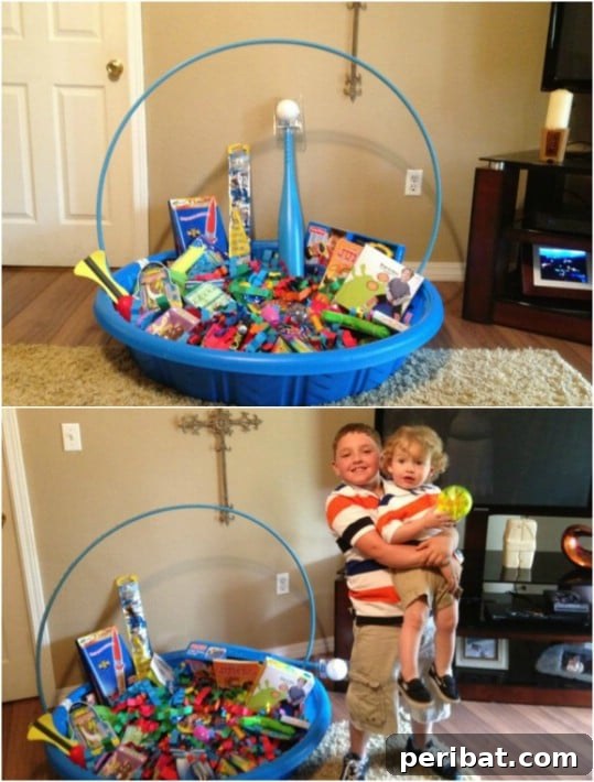 20 Genius Hacks for Repurposing Old Kiddie Pools 21 Massive DIY Easter Basket