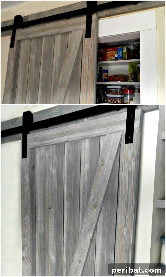 Sliding Barn Style Shiplap Door