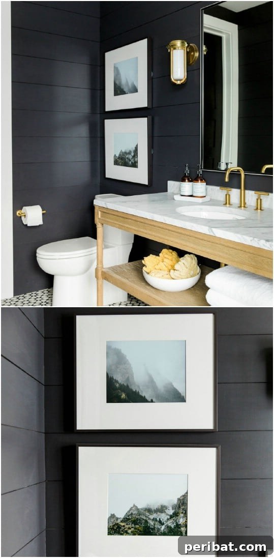 Easy Colored Shiplap Walls