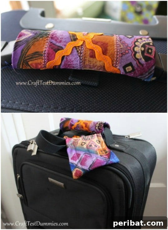 25 Creative Ways to Repurpose Old Neckties 15 Custom luggage tags made from vibrant repurposed silk neckties