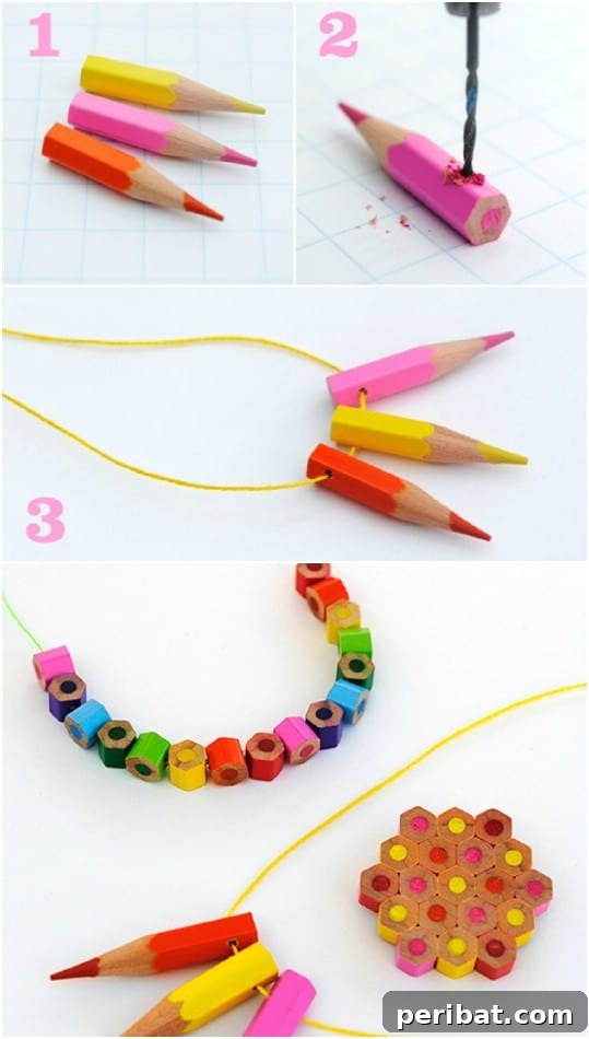 Colored Pencil Jewelry