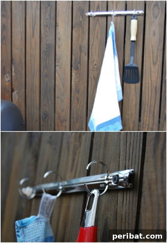 Upcycled Binder Ring Clips