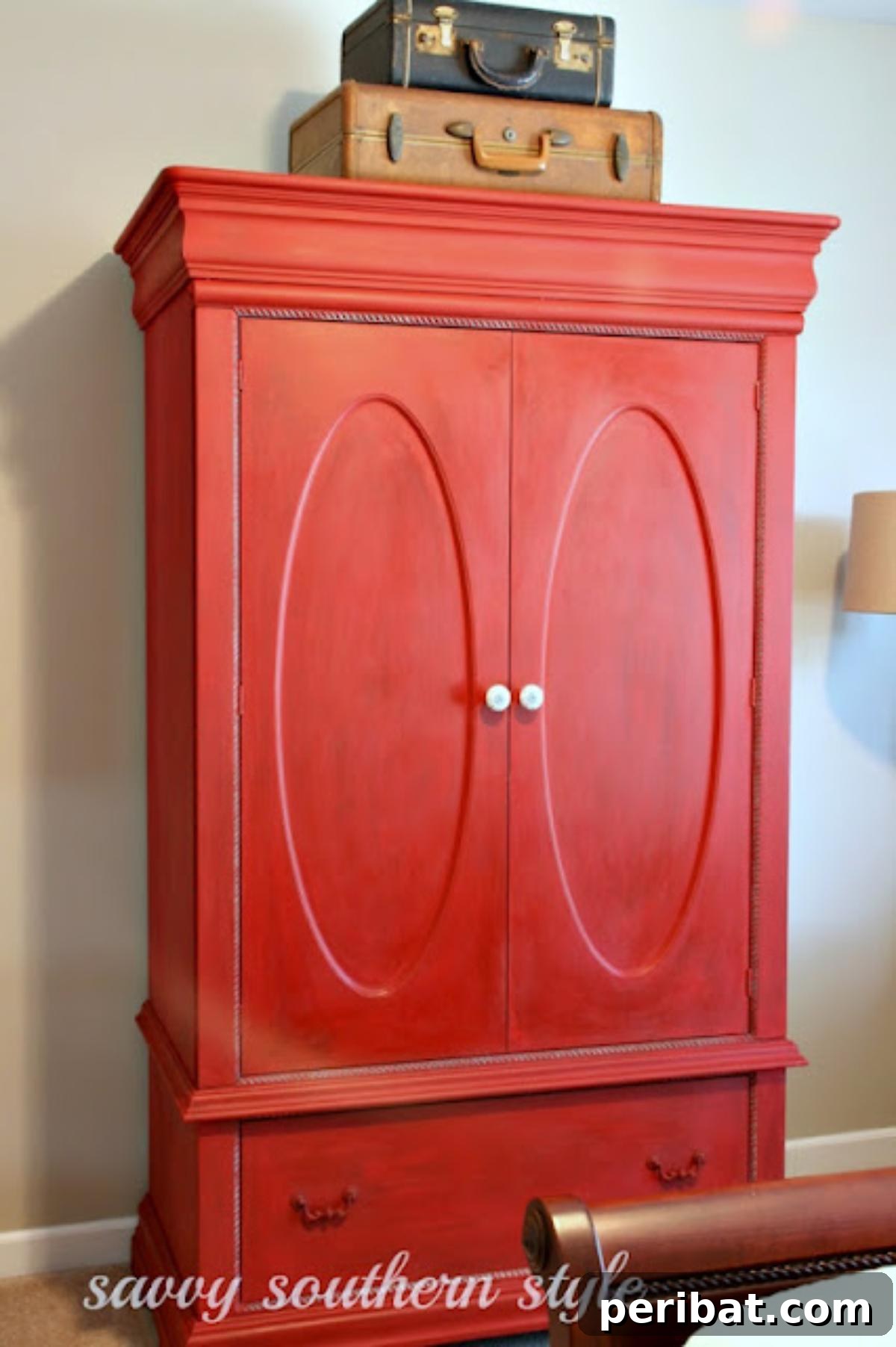 Unlock Value: 60 Furniture Makeover DIYs & Smart Negotiation Strategies 28 Seeing Red a Fashionable Furniture Makeover