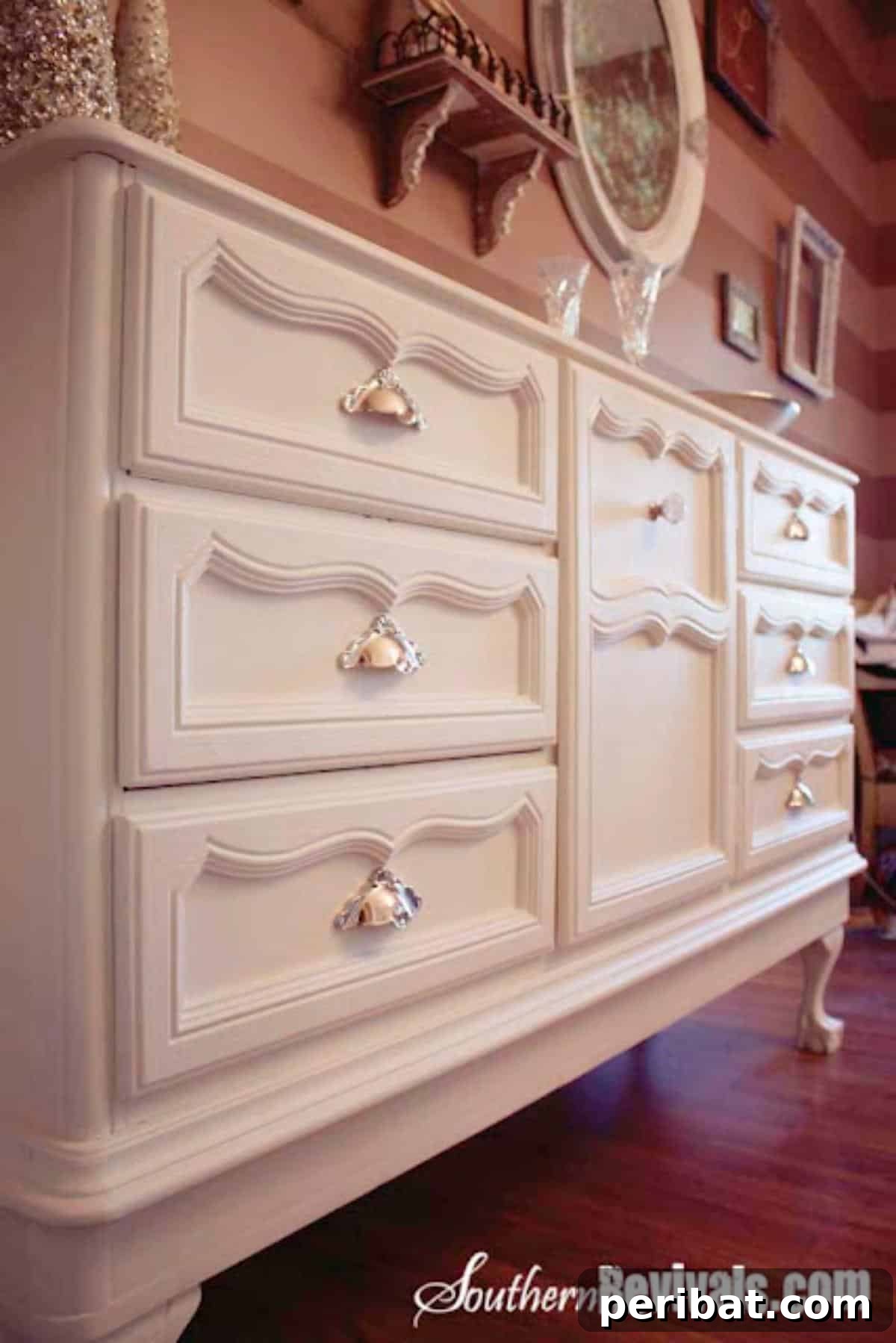 Unlock Value: 60 Furniture Makeover DIYs & Smart Negotiation Strategies 38 Vintage 1970's Dresser Becomes Modern Buffet A Dresser Revival
