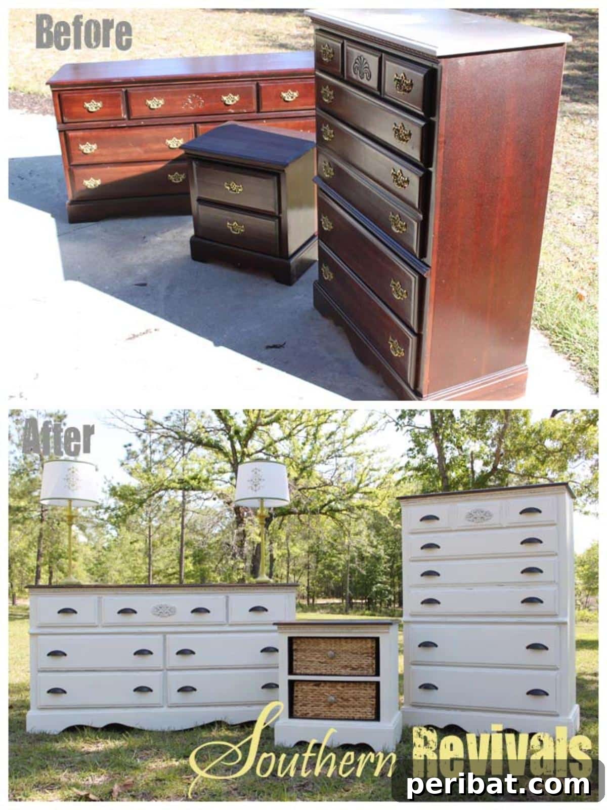 Unlock Value: 60 Furniture Makeover DIYs & Smart Negotiation Strategies 42 Full Room Furniture Revival before and after.