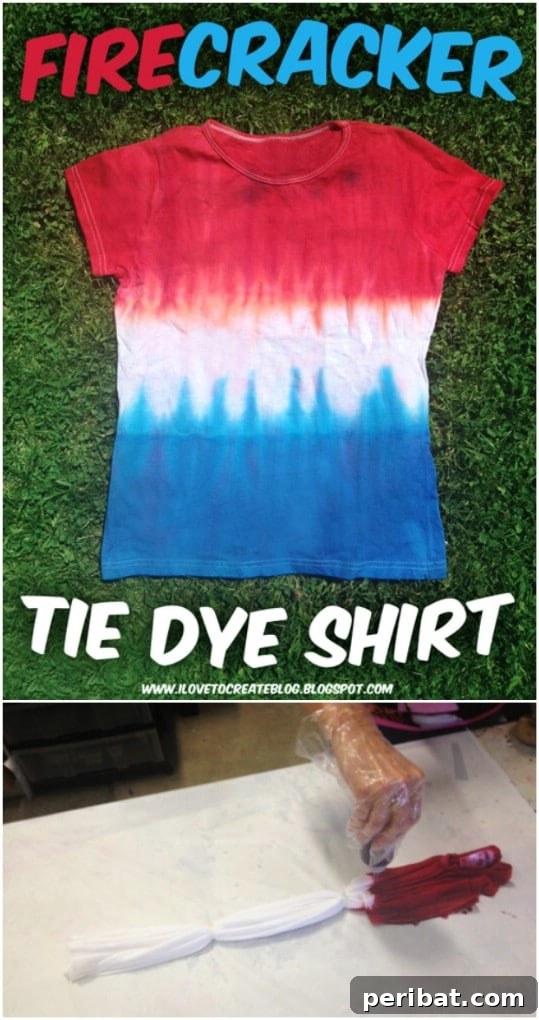 30 Red, White, and Blue Family Outfits for the Fourth of July 24 DIY Tie Dye Patriotic T-Shirt