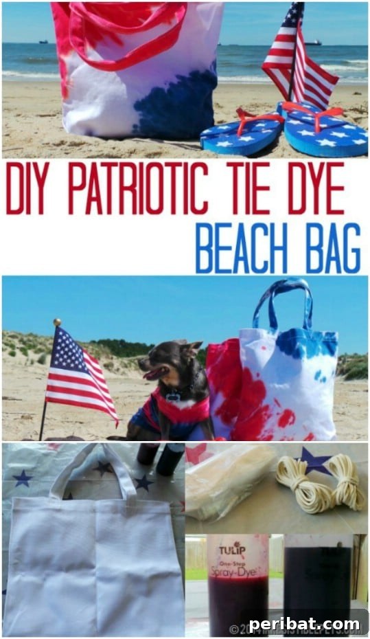 30 Red, White, and Blue Family Outfits for the Fourth of July 29 DIY Patriotic Beach Bag